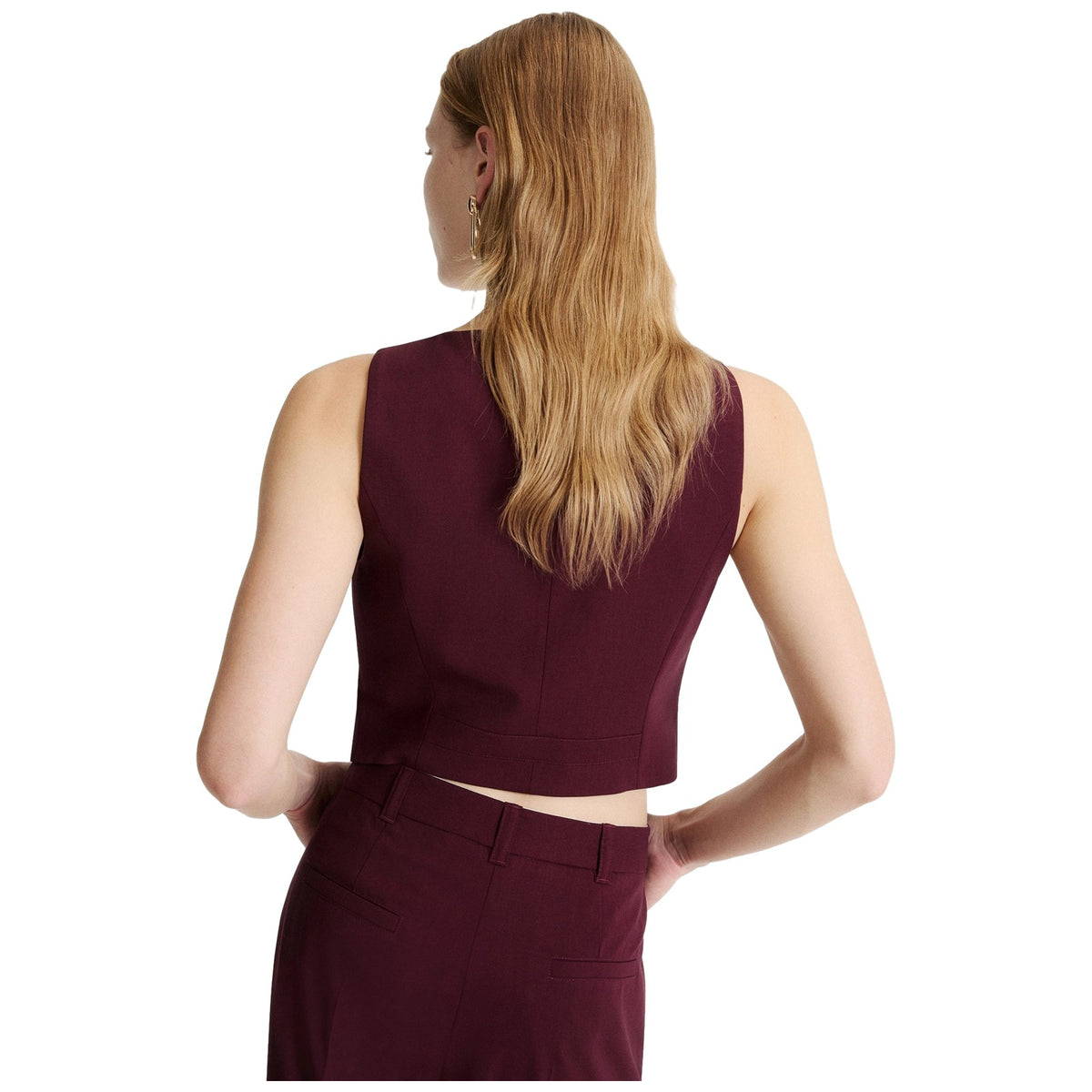 Gilet Donna Marella - MLLBOSSO - Bordeaux