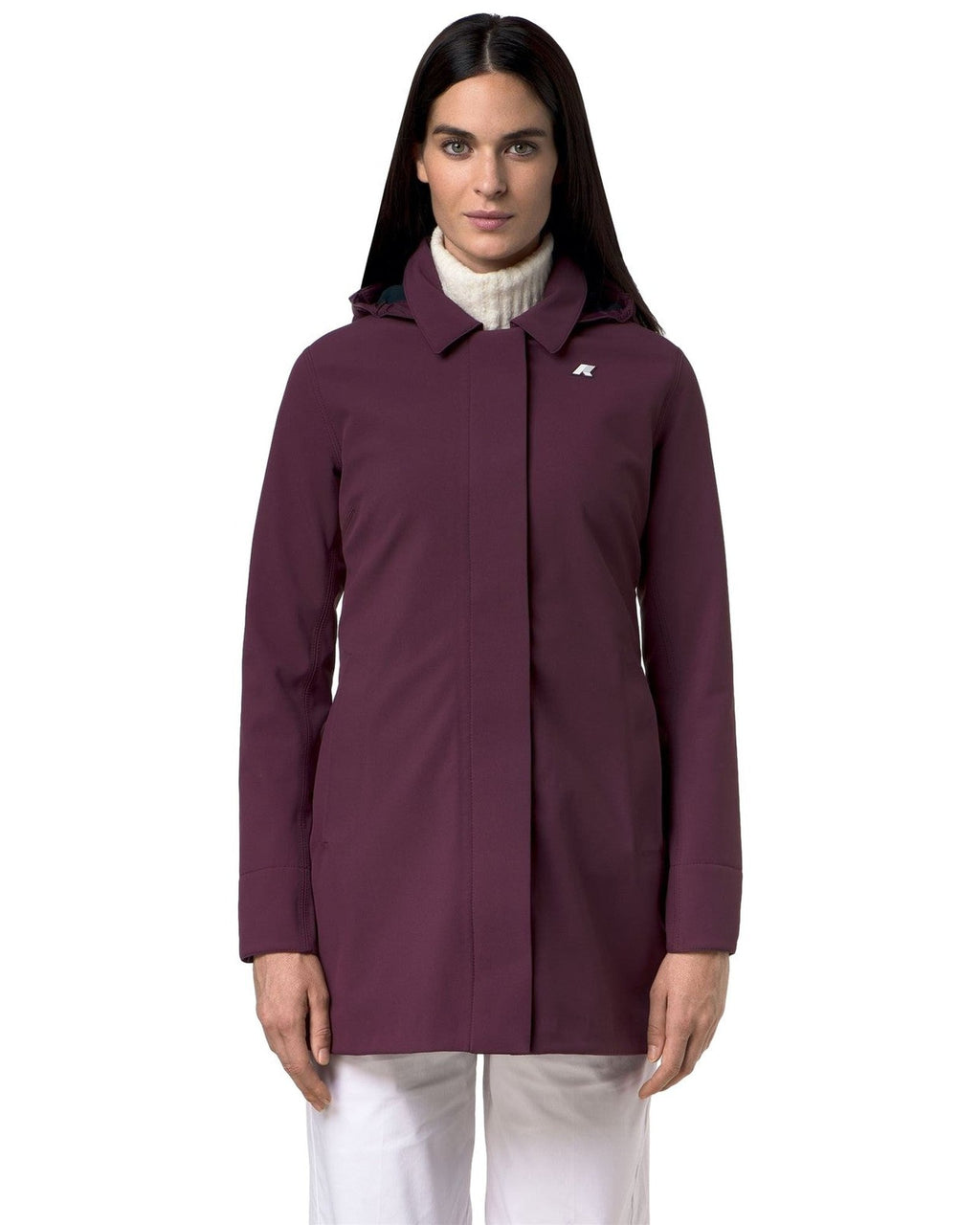Giubbotti Donna K-Way - Mathy Bonded - Bordeaux