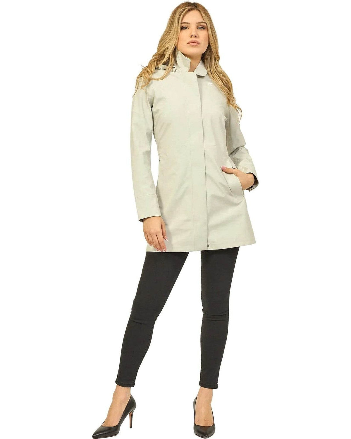 Giubbotti Donna K-Way - Mathy Bonded Jersey V - Beige
