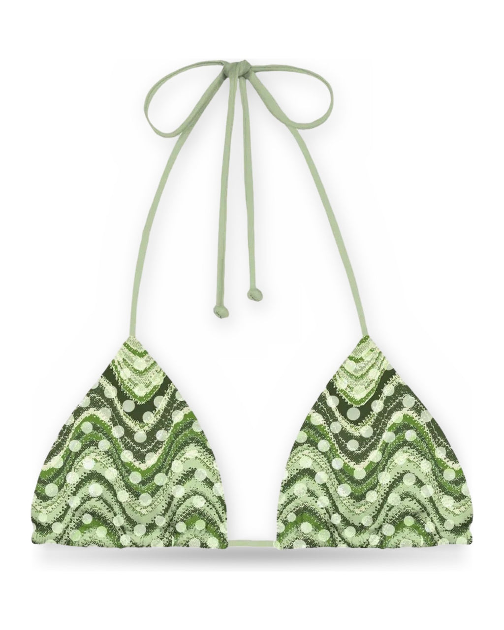 Reggiseni Donna Mc2 Saint Barth - Classic Triangle Top - Verde