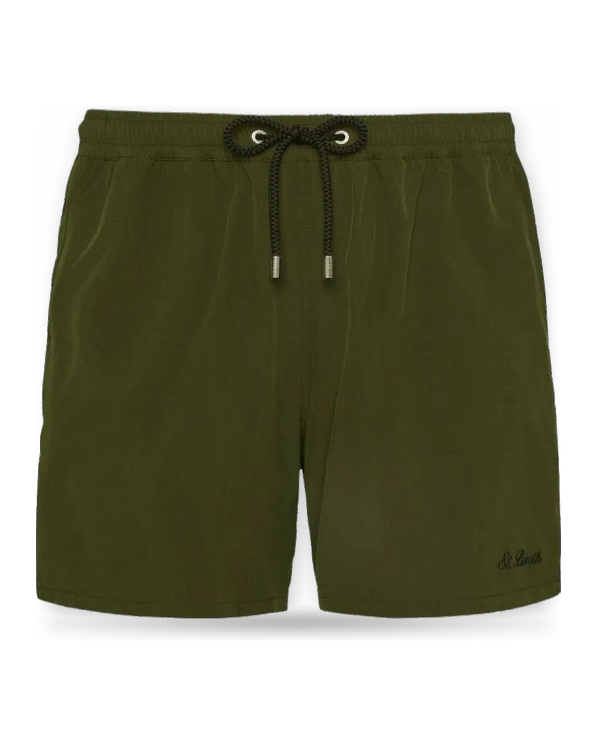 Pantaloncini e calzoncini Uomo Mc2 Saint Barth - Comfort Swimshort Made With Elastic Fabric - Verde