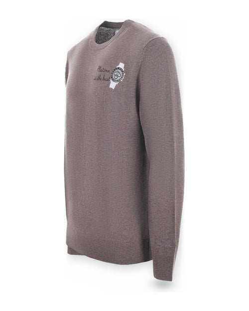 Maglioni Uomo Mc2 Saint Barth - Crew Neck Light Sweater Best Watch 13 - Tortora