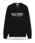 Maglioni Uomo Mc2 Saint Barth - Crew Neck Light Sweater Wall Street 00 - Nero