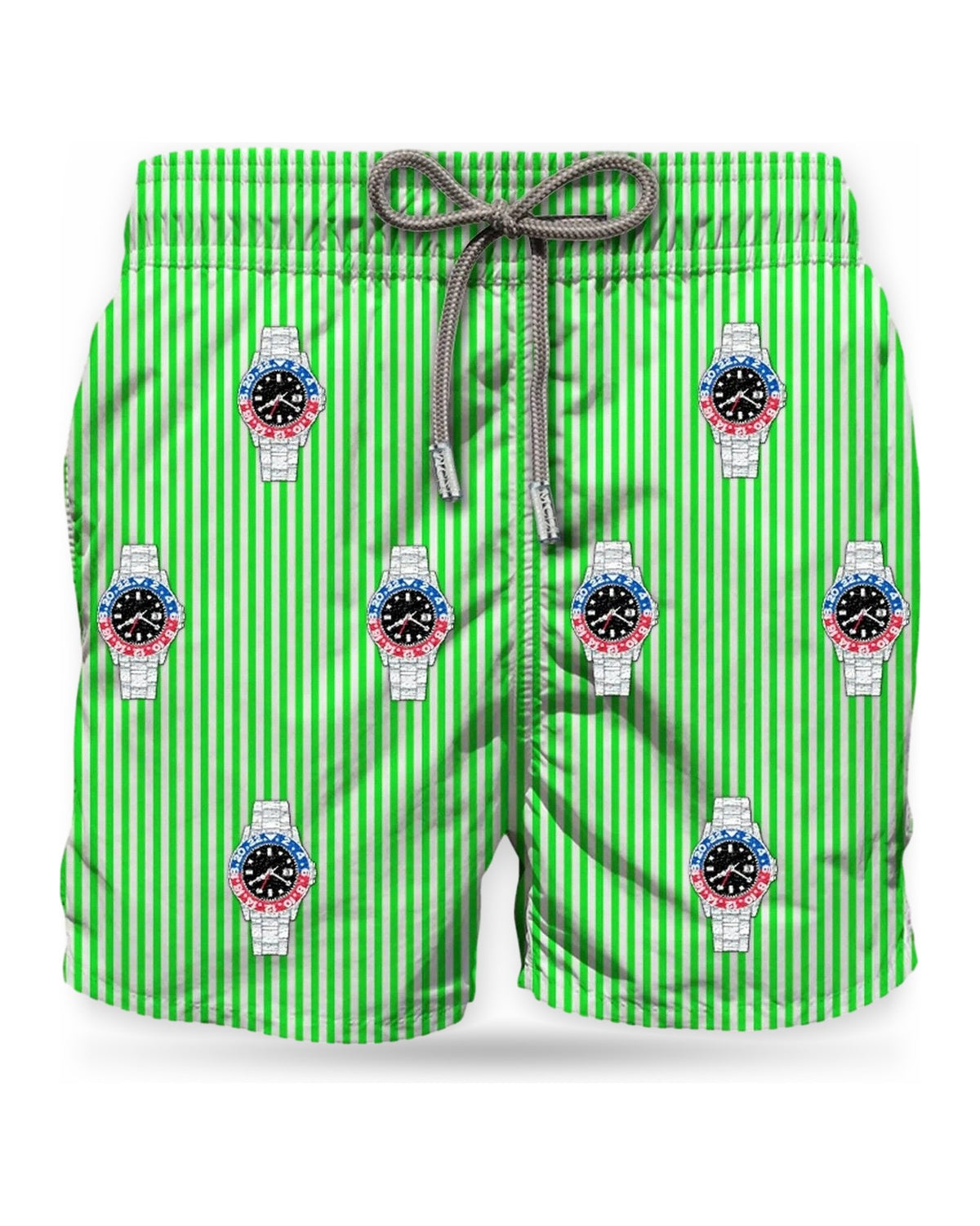 Pantaloncini e calzoncini Uomo Mc2 Saint Barth - Gustavia Embroidery - Verde