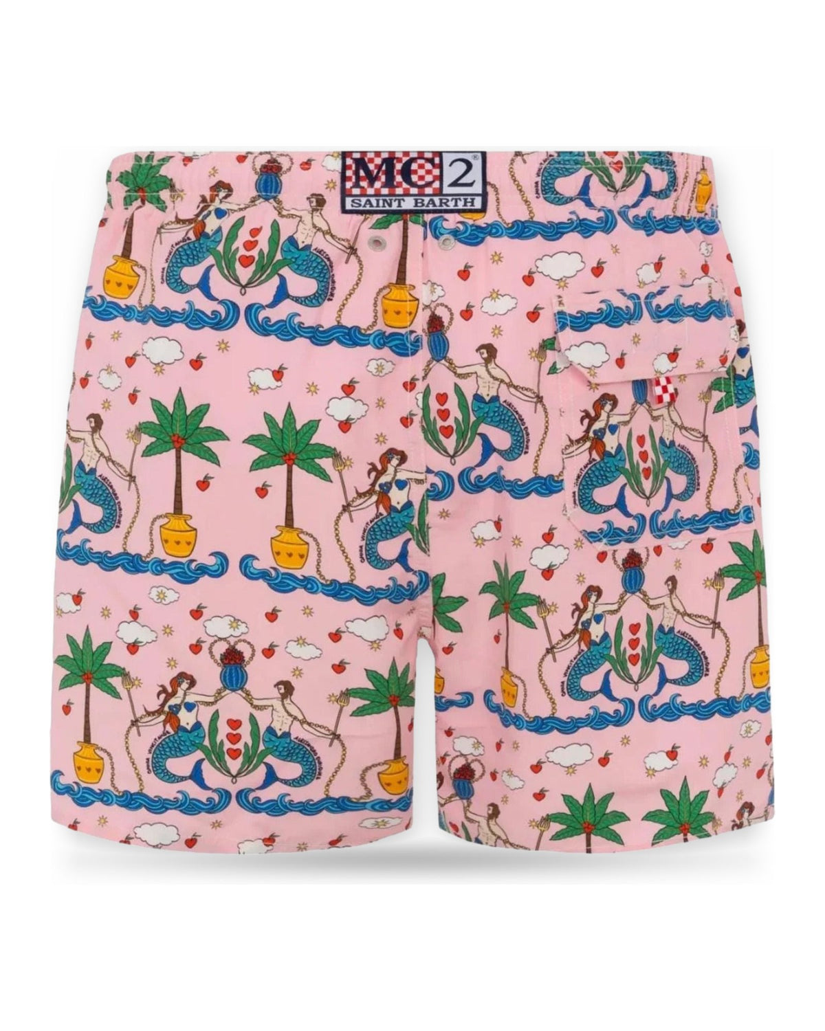 Pantaloncini e calzoncini Uomo Mc2 Saint Barth - Gustavia - Rosa
