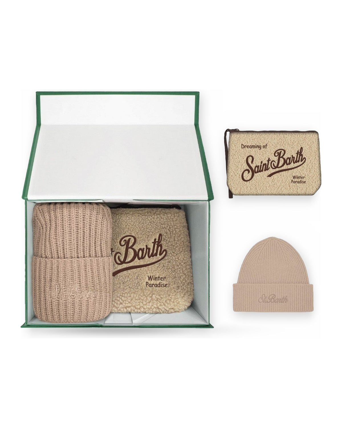 Set di capi coordinati Unisex Mc2 Saint Barth - Hat and Pochette Set Teddy 11 - Multicolore