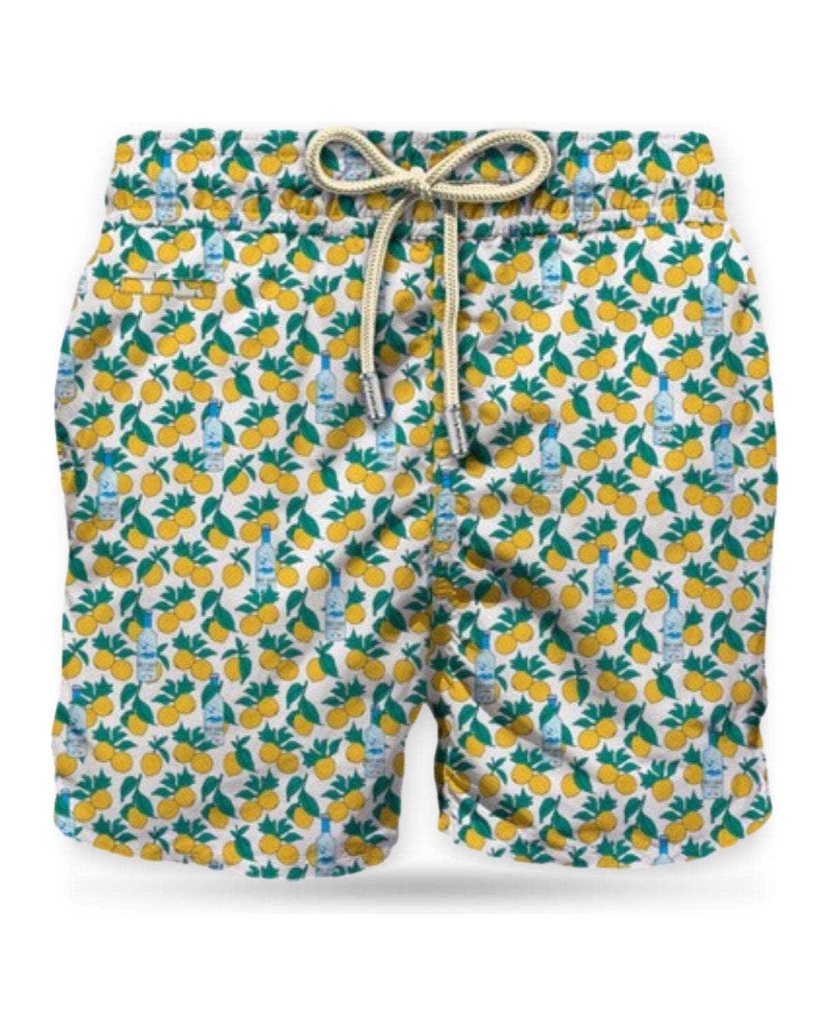 Pantaloncini e calzoncini Uomo Mc2 Saint Barth - Lighting Micro Fantasy - Giallo