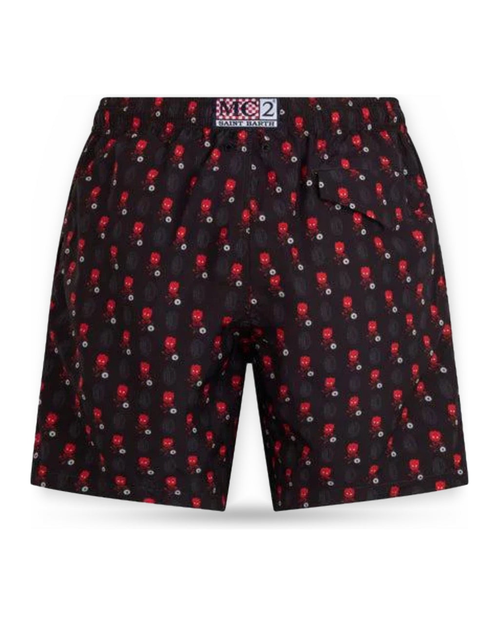 Pantaloncini e calzoncini Uomo Mc2 Saint Barth - Lighting - Nero