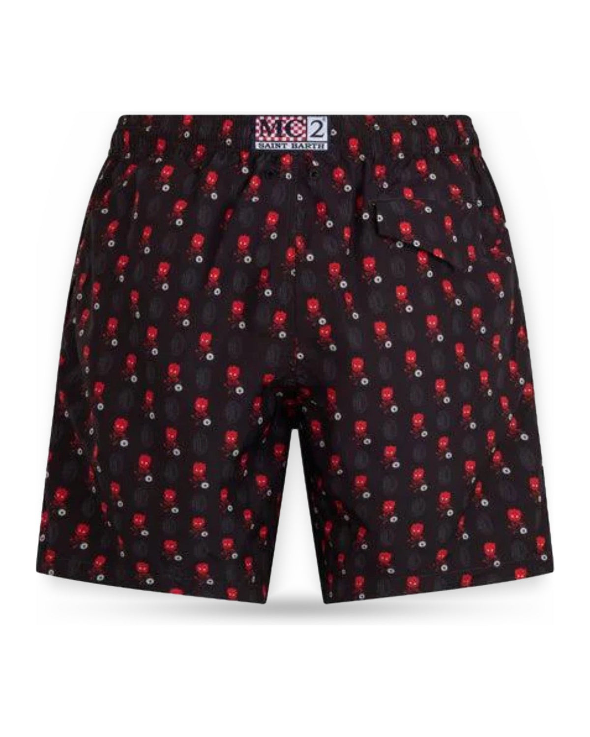 Pantaloncini e calzoncini Uomo Mc2 Saint Barth - Lighting - Nero