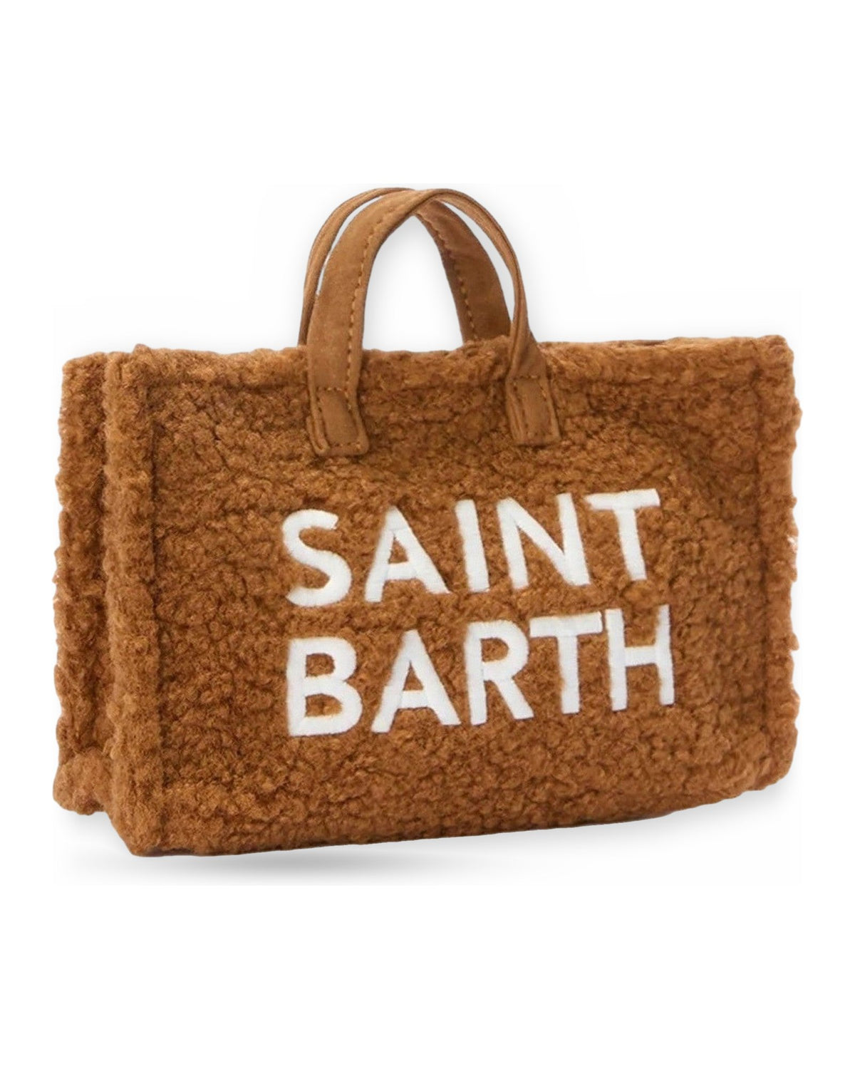 Pochette e Clutch Unisex Mc2 Saint Barth - Phone Bag Teddy Logo 18 Emb - Cammello