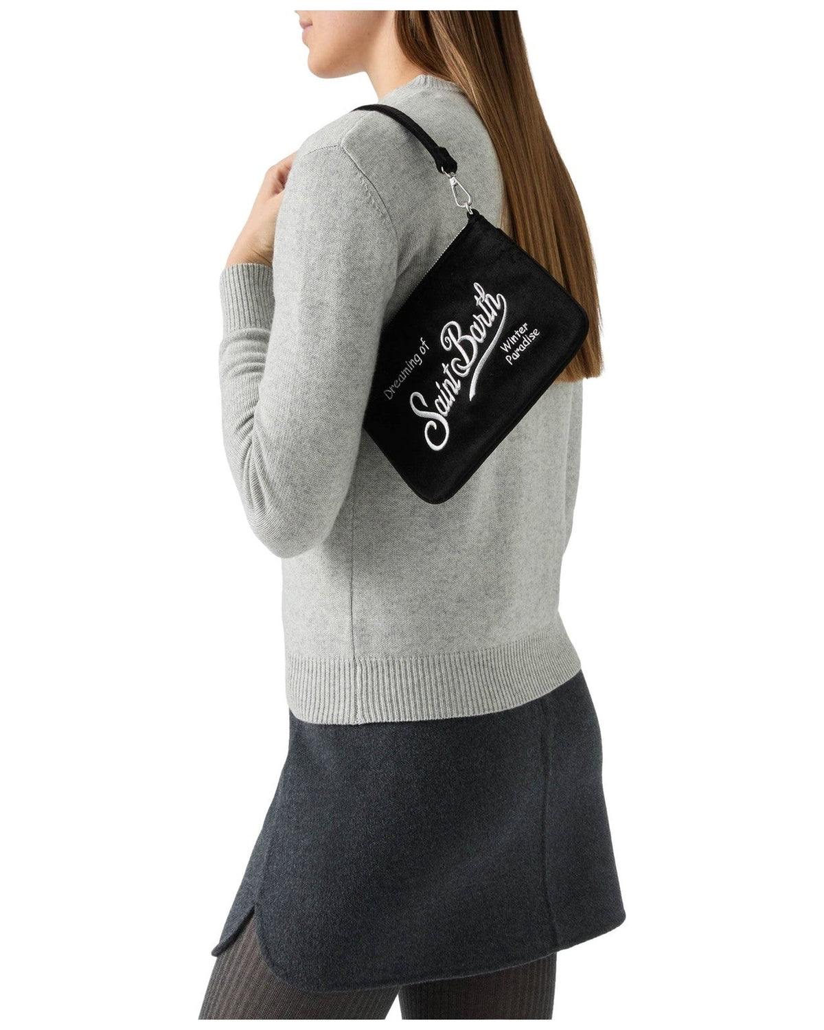 Pochette e Clutch Unisex Mc2 Saint Barth - Pochette 00AR Emb - Nero