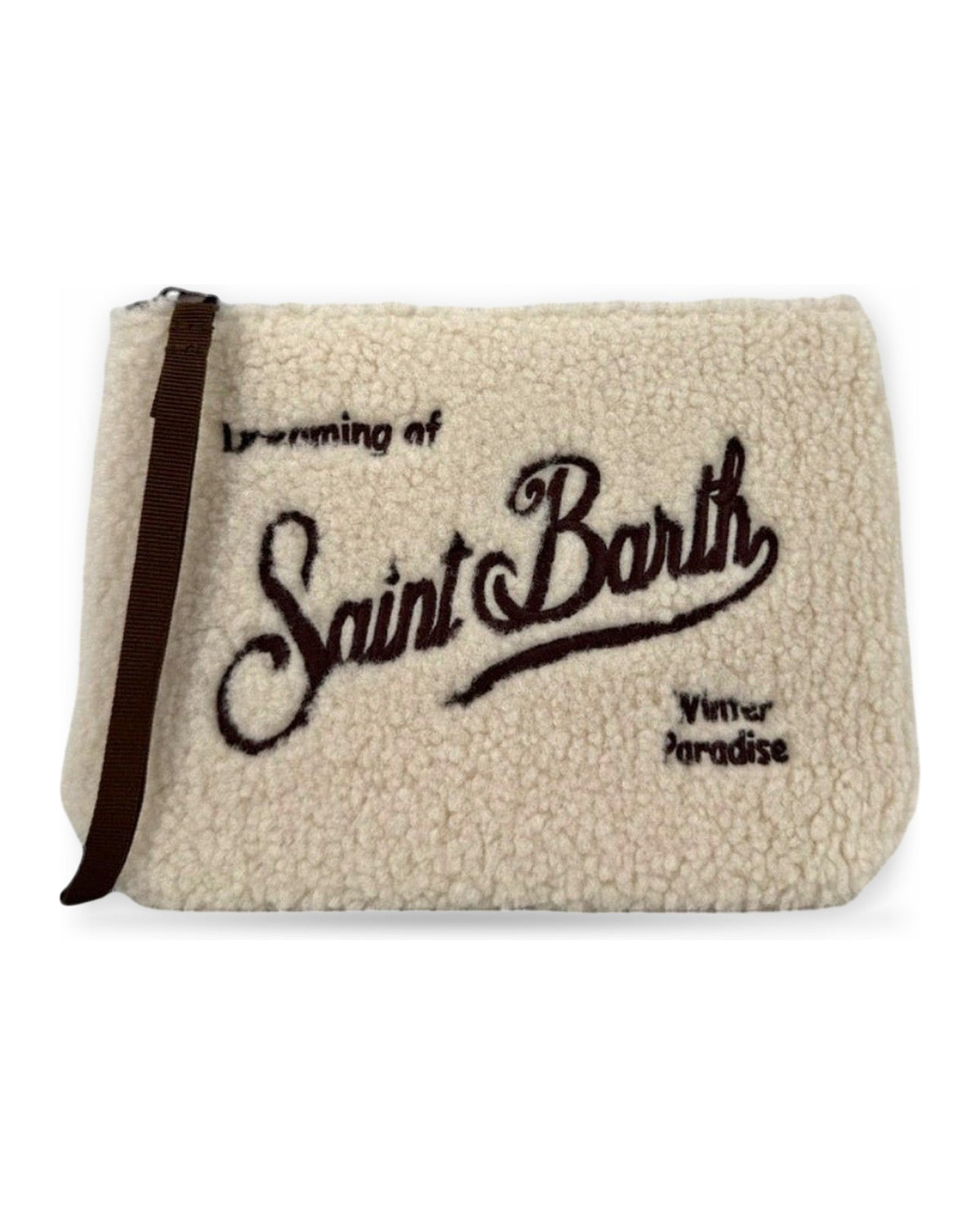 Pochette e Clutch Unisex Mc2 Saint Barth - Pochette 1118 Emb - Beige