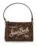 Pochette e Clutch Unisex Mc2 Saint Barth - Pochette Dark Leopard 18 Emb - Multicolore