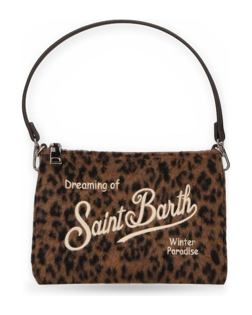 Pochette e Clutch Unisex Mc2 Saint Barth - Pochette Dark Leopard 18 Emb - Multicolore