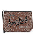 Beauty Case Unisex Mc2 Saint Barth - Pochette - Marrone