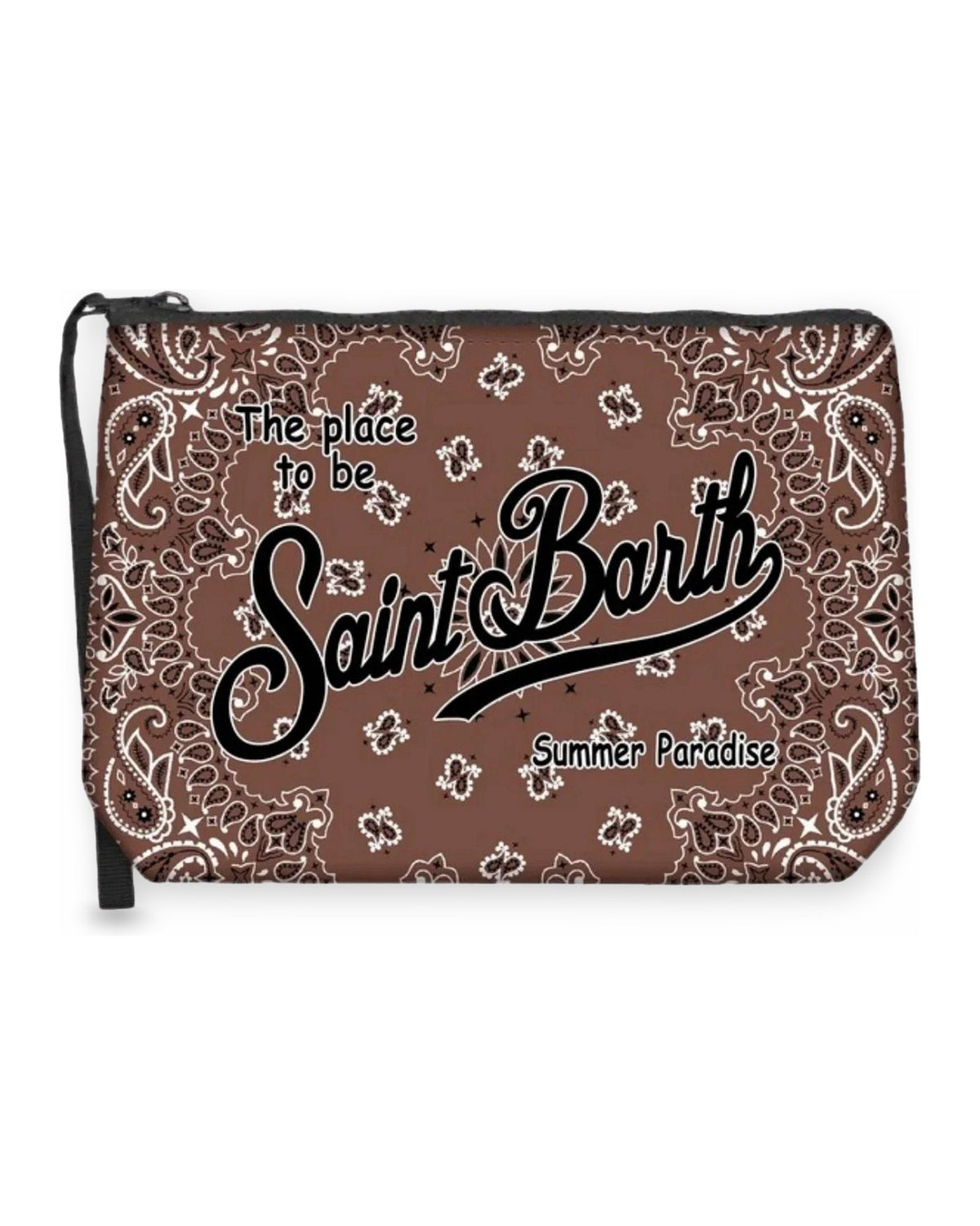 Beauty Case Unisex Mc2 Saint Barth - Pochette - Marrone