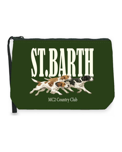 Pochette e Clutch Unisex Mc2 Saint Barth - Pochette SB Logo Dogs 51 - Multicolore