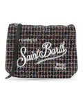 Pochette e Clutch Unisex Mc2 Saint Barth - Pochette Shiny 00 Col Emb - Nero