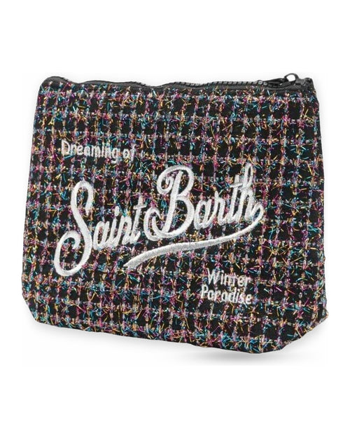 Pochette e Clutch Unisex Mc2 Saint Barth - Pochette Shiny 00 Col Emb - Nero