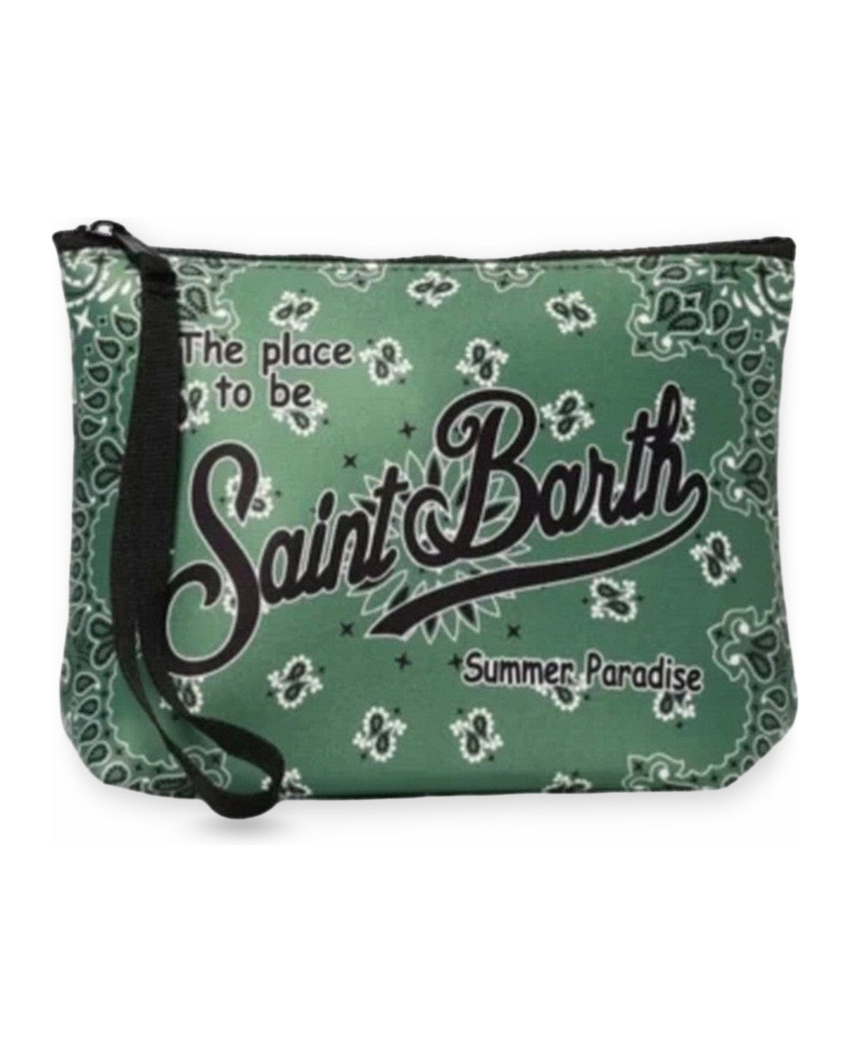 Beauty Case Unisex Mc2 Saint Barth - Pochette - Verde