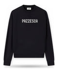 Felpe senza cappuccio Donna Mc2 Saint Barth - Roundneck Sweatshirt Pazzesca 00 Glitter - Nero