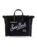 Borse a spalla Unisex Mc2 Saint Barth - Small Bag with Strap 00AR Emb - Nero