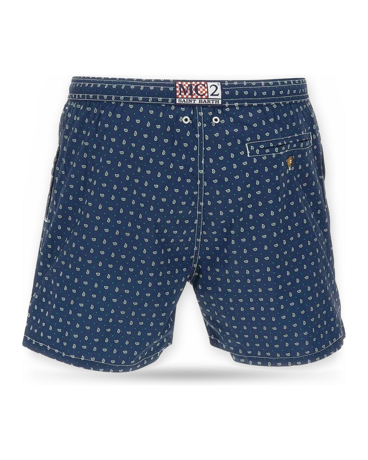 Pantaloncini e calzoncini Uomo Mc2 Saint Barth - Ultralight Stretch Swim Short - Blu
