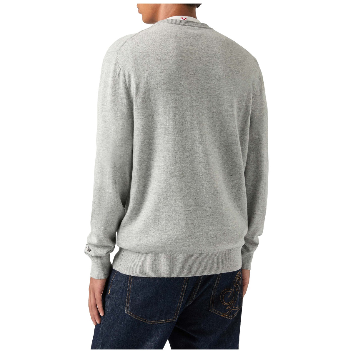 Maglioni Uomo Mc2 Saint Barth - Crew Neck Light Sweater Watch Strano 15ML - Multicolore