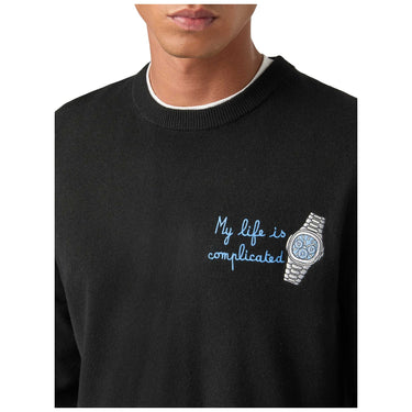 Maglioni Uomo Mc2 Saint Barth - Crew Neck Light Sweater Life Complicated 00 - Multicolore