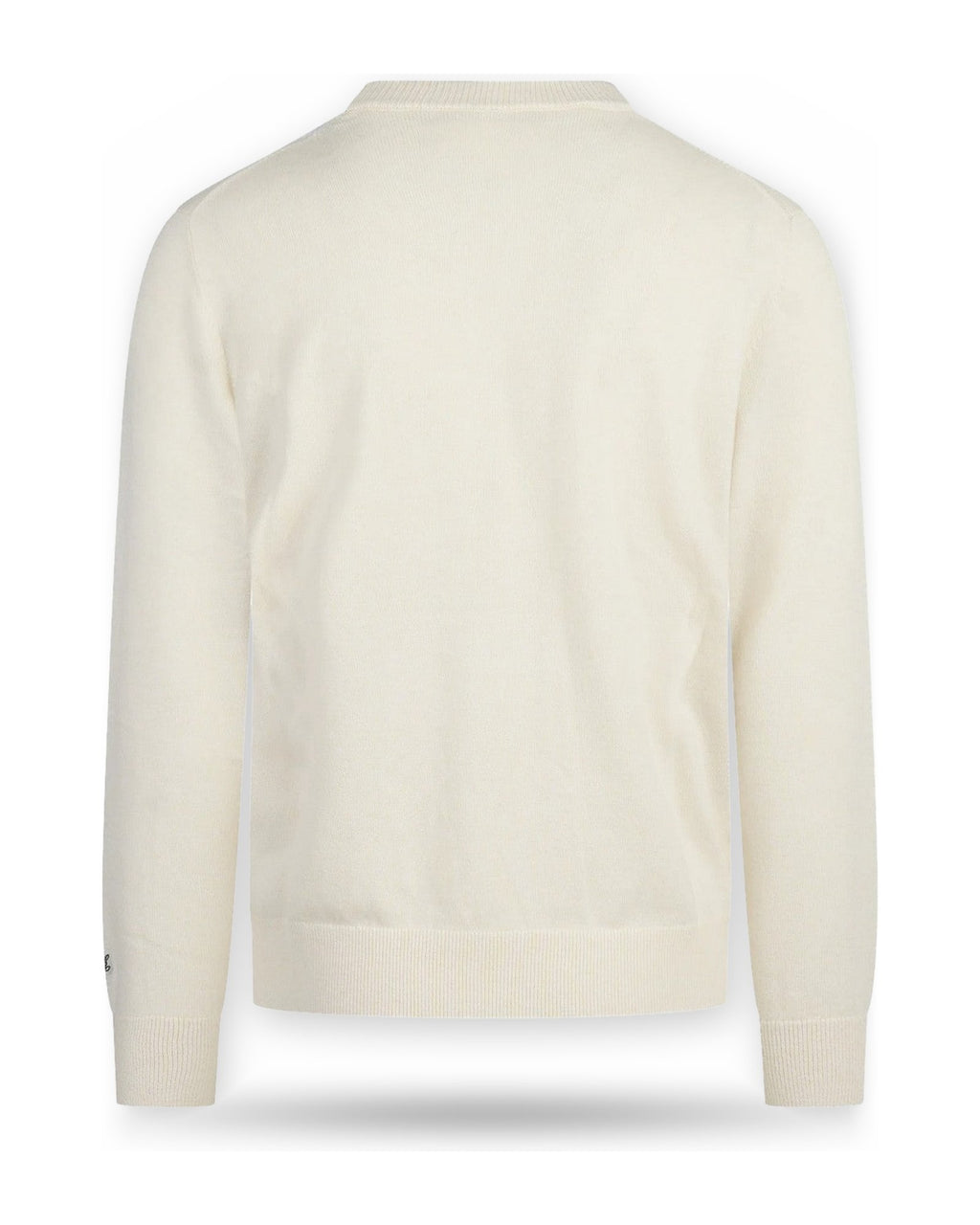 Maglioni Uomo Mc2 Saint Barth - Crew Neck Light Sweater Gold Trust 10 - Panna