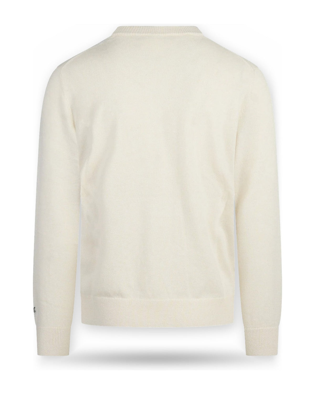 Maglioni Uomo Mc2 Saint Barth - Crew Neck Light Sweater Gold Trust 10 - Panna