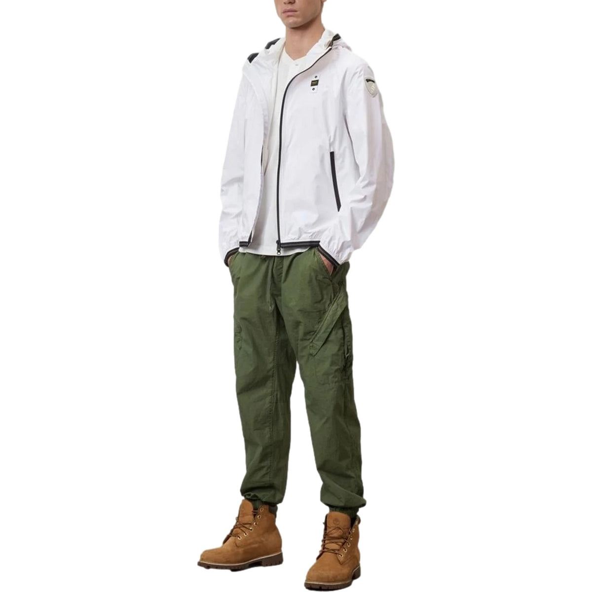 Giubbini Uomo Blauer - Farrin - Bianco-Gianni Foti