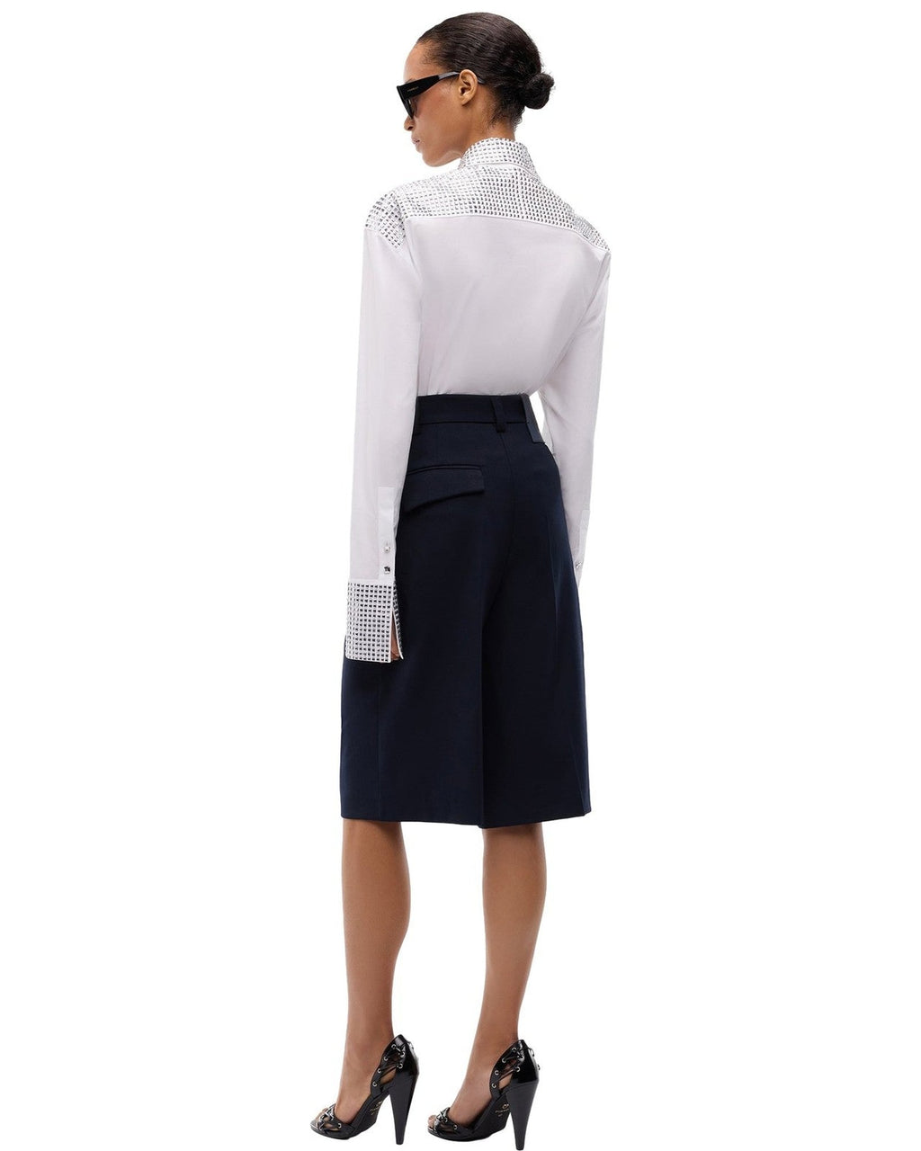Bermuda Donna Pinko - Merlot Bermuda Diagonale Misto - Blu