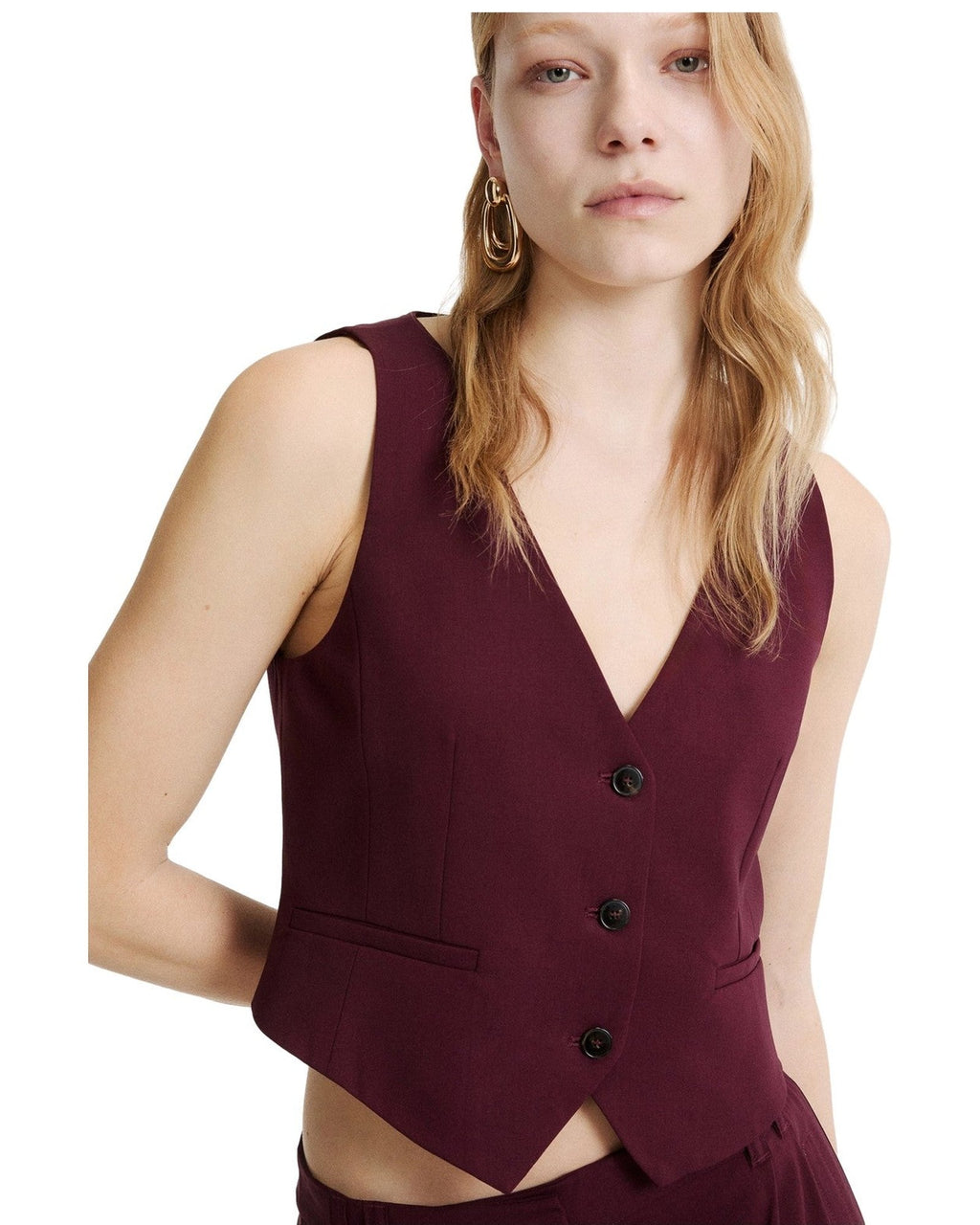 Gilet Donna Marella - MLLBOSSO - Bordeaux