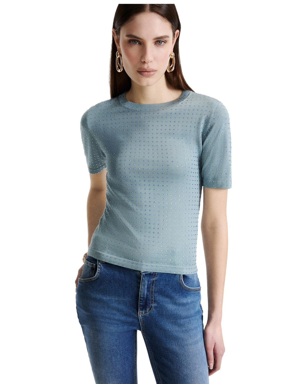 T-shirt Donna Marella - MLLPACCHE - Azzurro