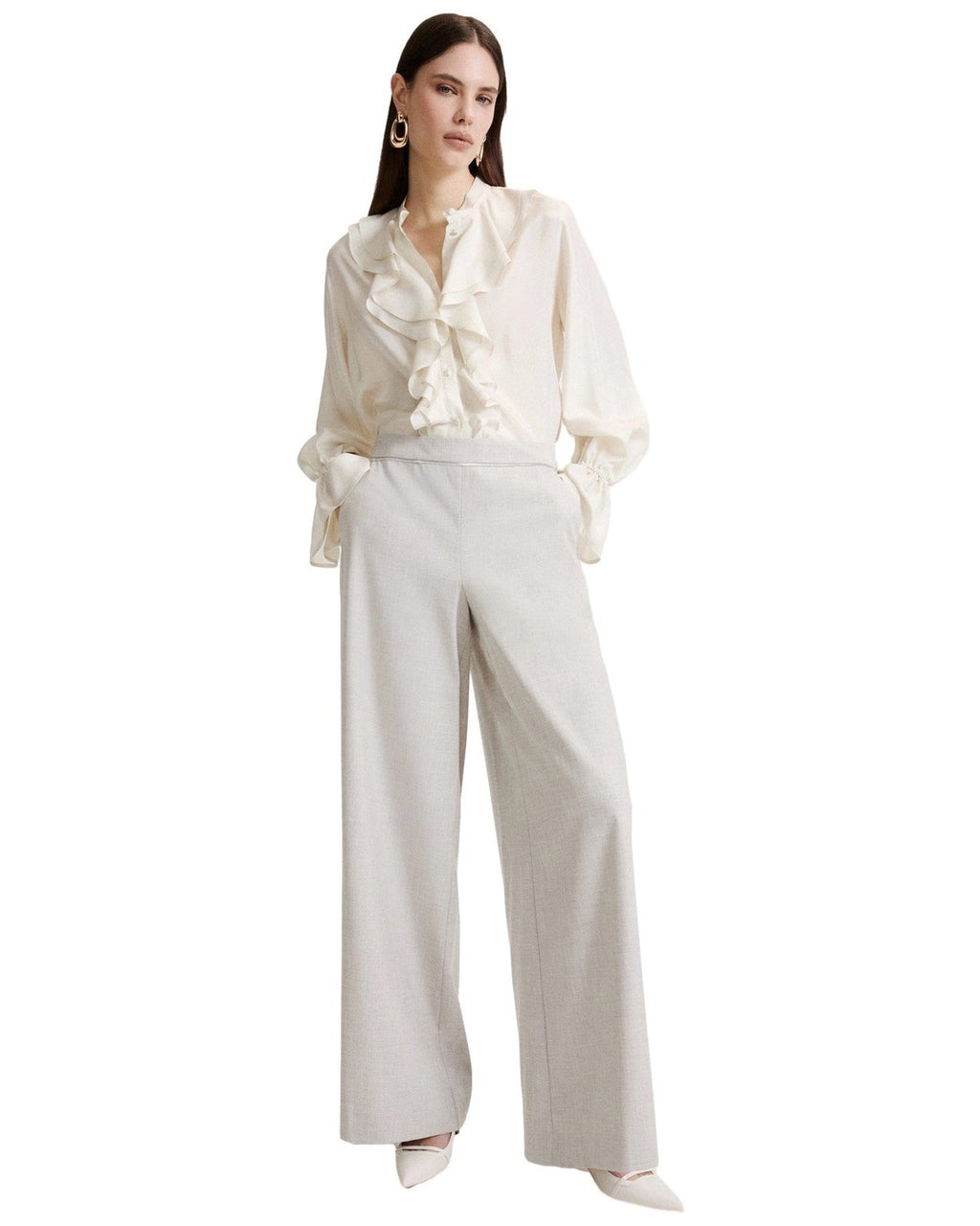 Pantaloni Donna Marella - MLLPAUSA - Grigio