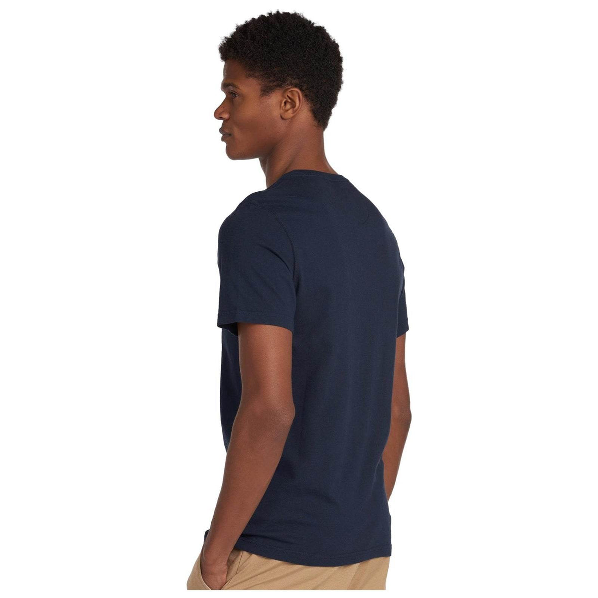T-shirt Uomo Barbour - Essential Sports Tee - Blu-Gianni Foti
