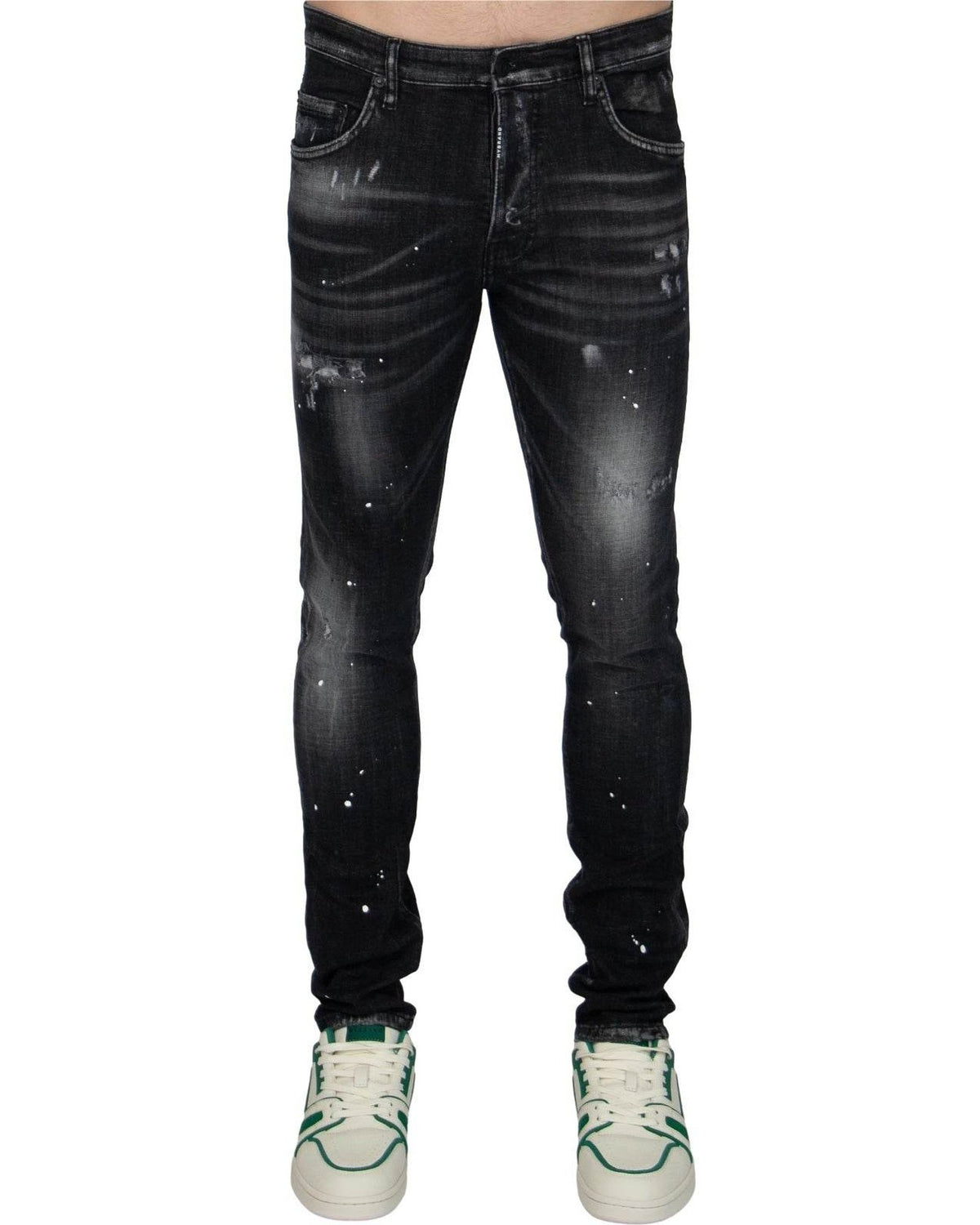 Jeans Uomo My Brand - Midnight Ripped dark Jeans - Nero