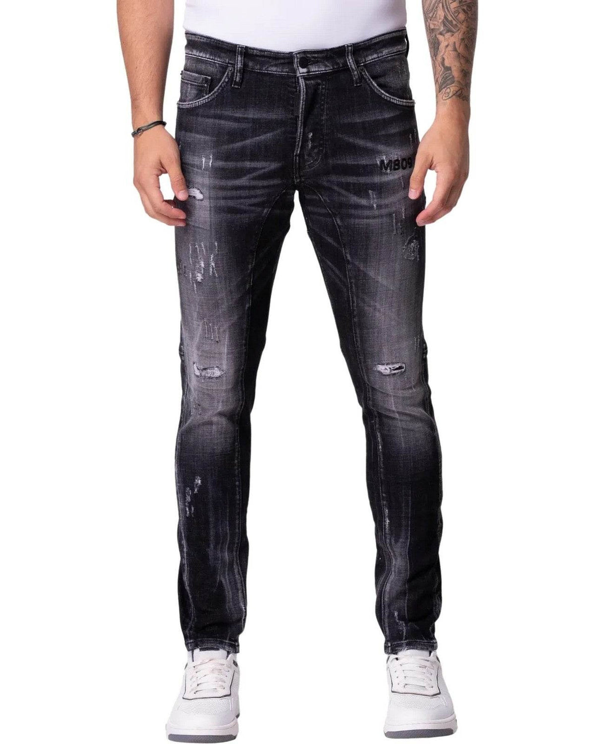 Jeans Uomo My Brand - Mybrand Broken White Jeans - Nero