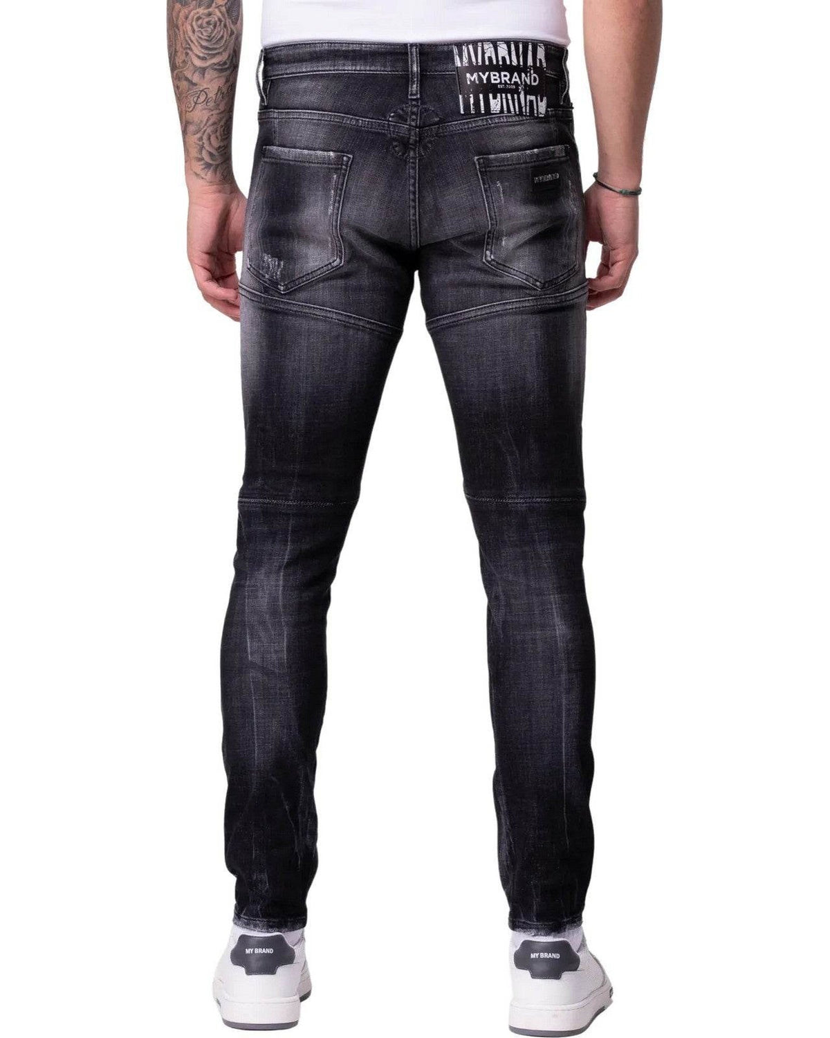 Jeans Uomo My Brand - Mybrand Broken White Jeans - Nero