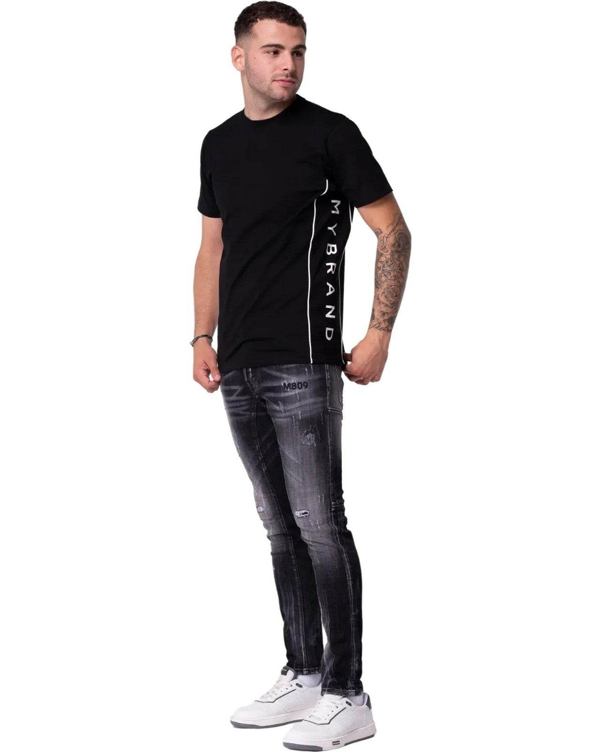 Jeans Uomo My Brand - Mybrand Broken White Jeans - Nero