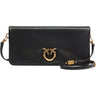 Borse a spalla Donna Pinko - Click Soft Horizontal Classic - Nero
