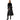 Vestiti casual Donna Twinset - Abito In Maglia E Tessuto Spalmato Con Cintura - Nero