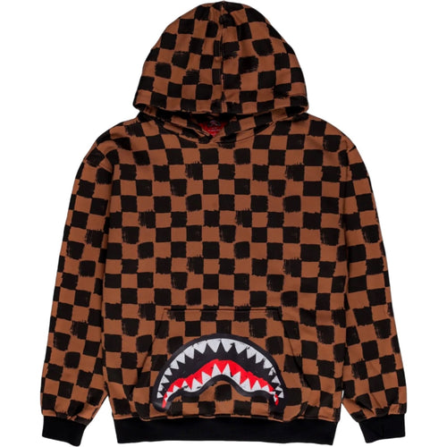 Felpe con cappuccio Uomo Sprayground - Brown Sip Vanquish Hoodie - Marrone