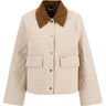 Giacche Donna Barbour - Kirby Quilted Jacket - Beige-Gianni Foti