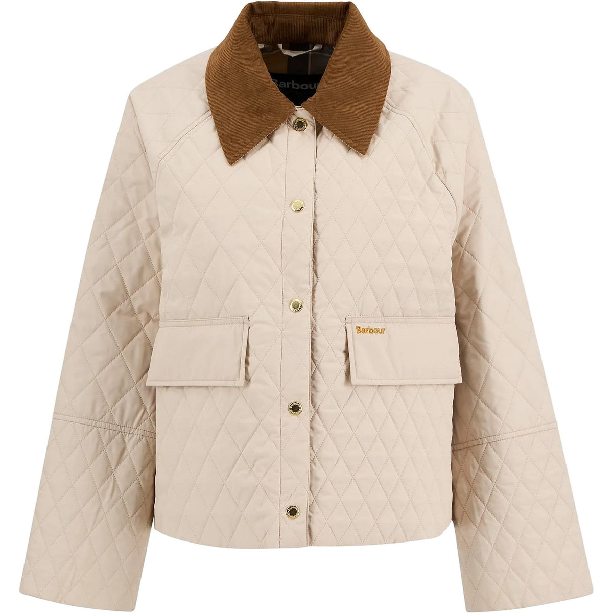 Giacche Donna Barbour - Kirby Quilted Jacket - Beige-Gianni Foti