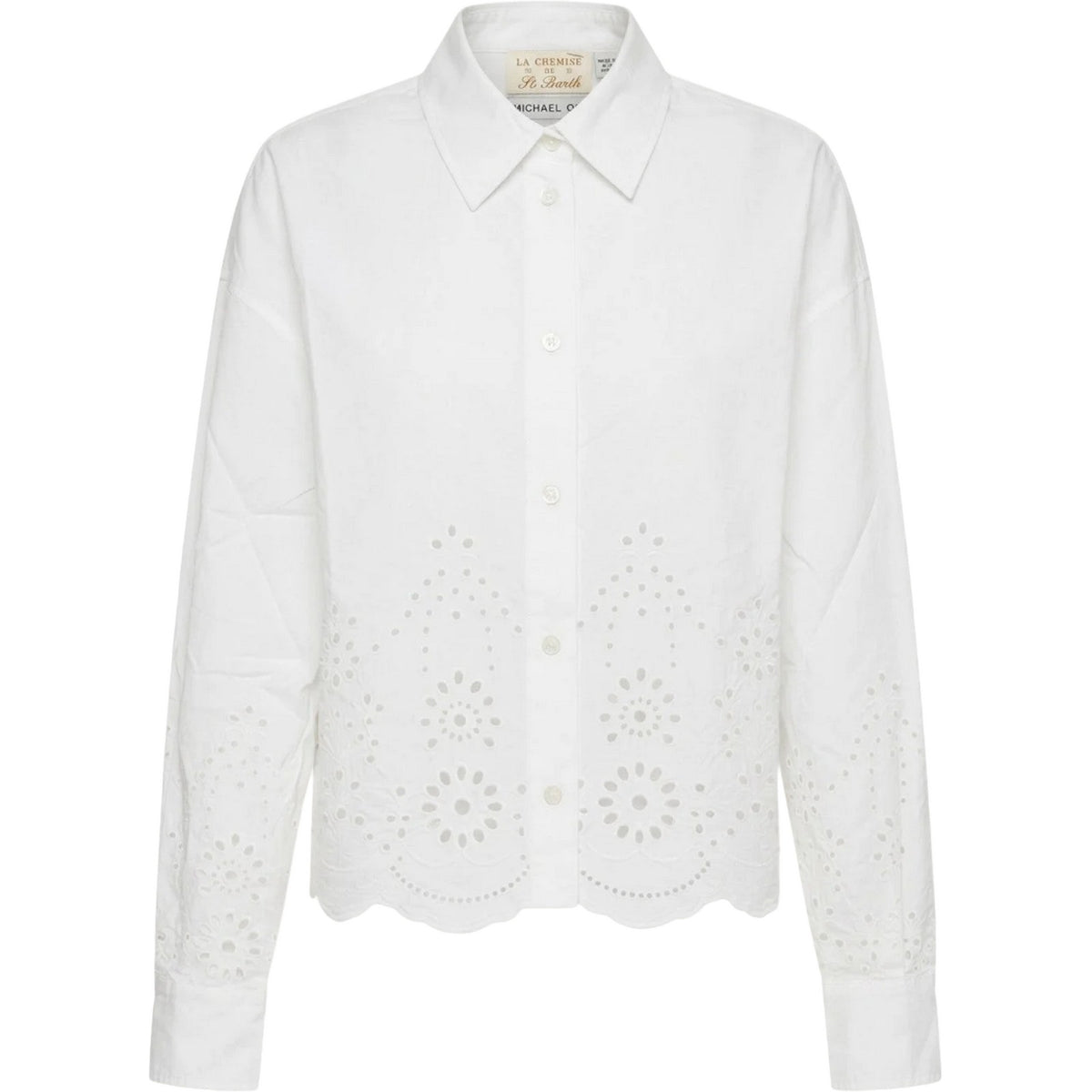 Bluse e camicie Donna Mc2 Saint Barth - Woman Crop Bluse - Bianco
