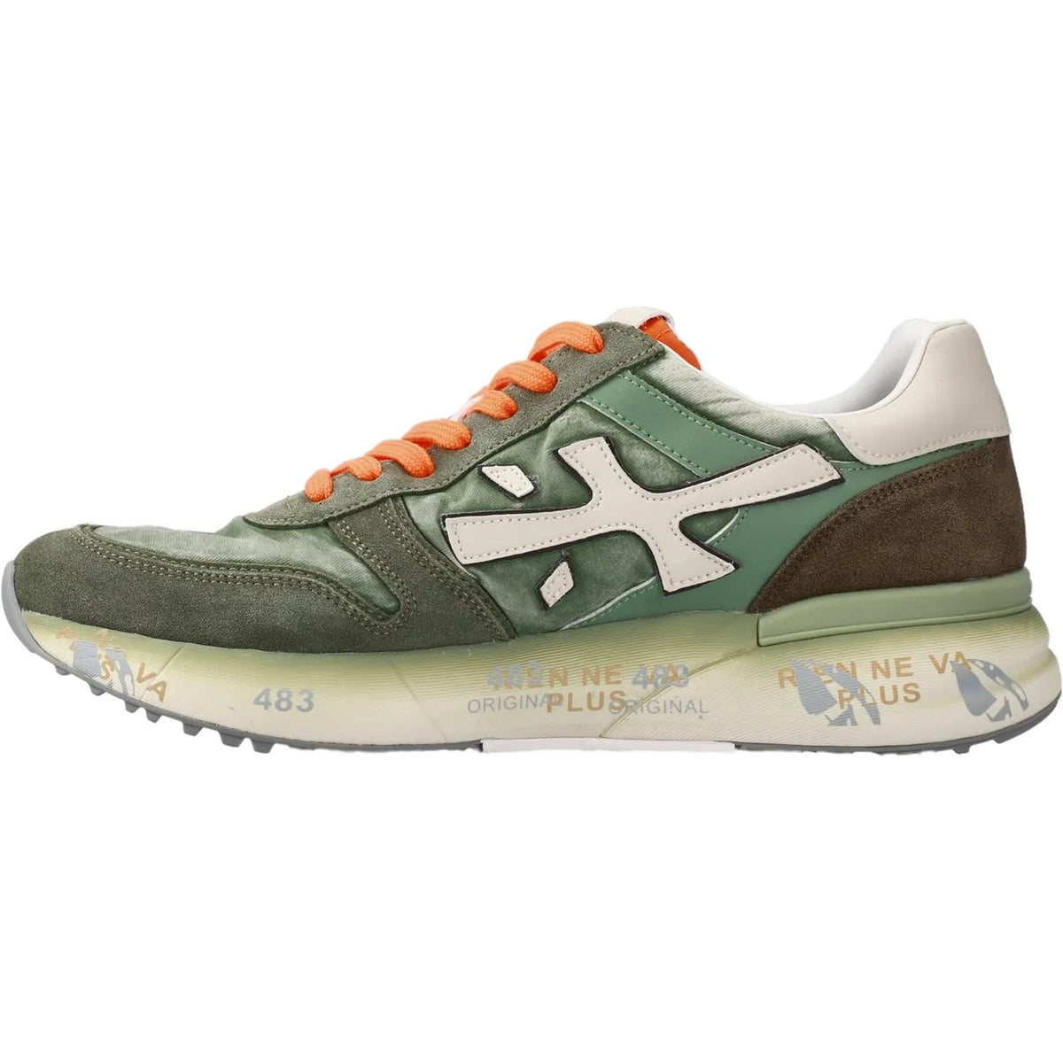 Sneaker Uomo Premiata - Mick - Verde-Gianni Foti