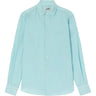 T-shirt Uomo Mc2 Saint Barth - Cotton Voile Shirt - Verde