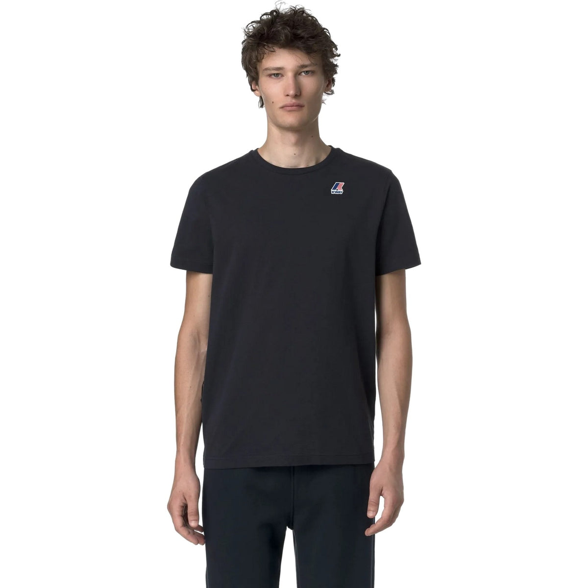 T-shirt Uomo K-Way - Leonide - Blu-Gianni Foti